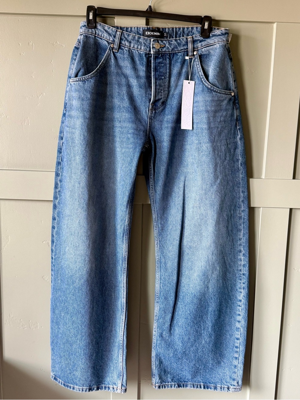 NWT EB Denim Barrel Jeans Size 31